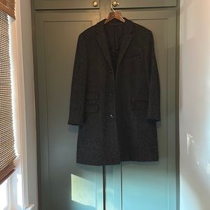 Jcrew tweed men’s thinsulate dress coat, size 42, excellent condition